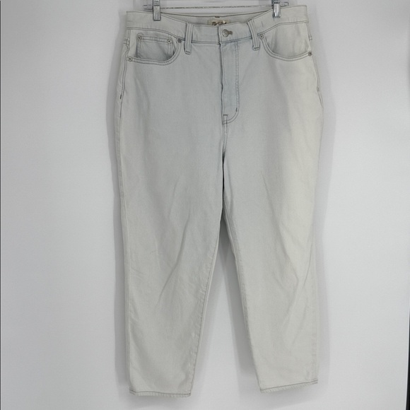 Madewell The Momjean in Bloomfield Wash: TENCEL™ Denim Edition Sz 32 - Picture 5 of 11